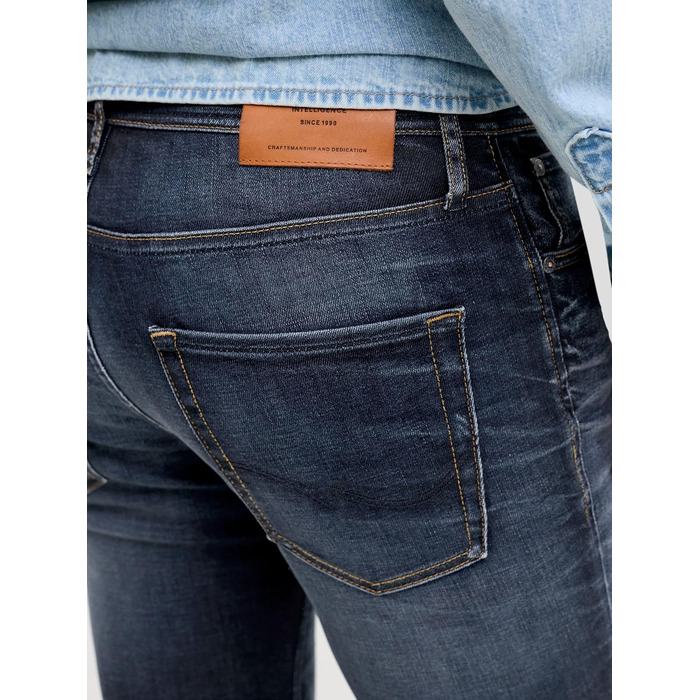 Чоловічі джинси Jack & Jones Tim Original AGI 005 Slim/Straight Fit, синій денім