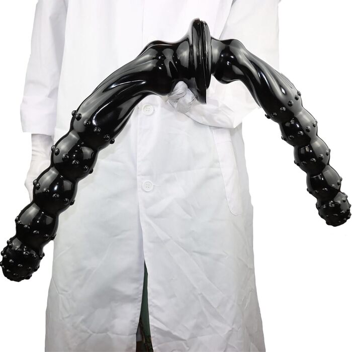 Анальний розширювач Yasexx Super Long з кулькою та чашею для масажу простати. Іграшка для дорослих для чоловіків та жінок (L)