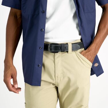 Чоловічий промисловий ремінь Dickies Casual Strength, нейлоновий, чорний, розмір 34-36
