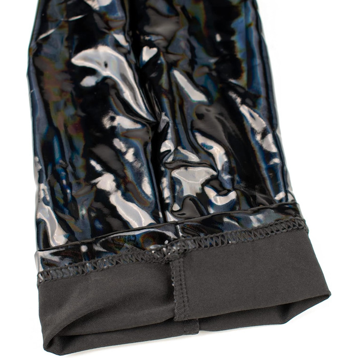 Комбінезон чоловічий з лакованої шкіри (PVC) Rubberfashion, цілісний, з довгим рукавом, кольоровий, 3D ефект, модель M