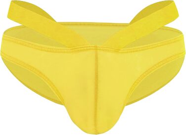 Сліпери чоловічі YUFEIDA сексуальні, дихаючі, для спорту та фітнесу (жовтий, M)