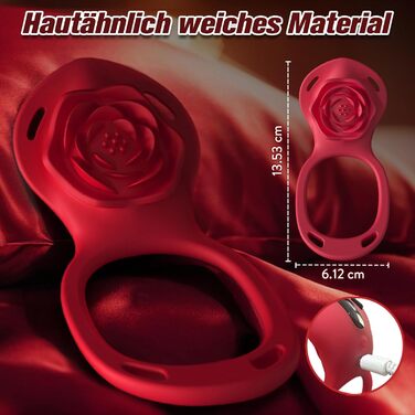 Вібратор для пар, BDSM роза з вібрацією для жінок, набір вібраторів для клітора з пультом, кільце для пеніса з пультом керуванням, еротичні іграшки для дорослих
