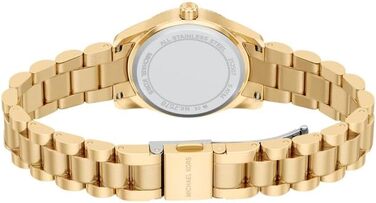 Жіночий годинник Michael Kors Lexington, 26мм, кварцовий механізм, сталевий браслет (колір коричневе золото)