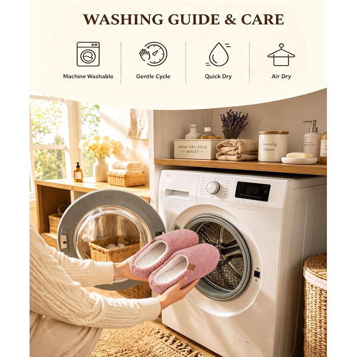 Жіночі зимові капці Evshine з ефектом пам'яті (Memory Foam), теплі плюшеві домашні туфлі, колір темно-рожевий, розмір 38 EU