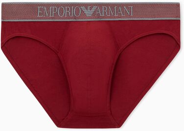 Труси боксер Emporio Armani для чоловіків, червоні з логотипом