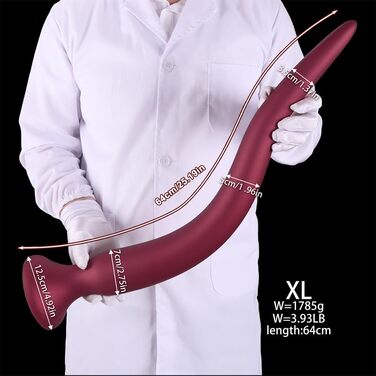 Анальний дилататор Leyuye 64 см - великий анальний плаг, дилатор анусу, іграшки для анального сексу (XL)