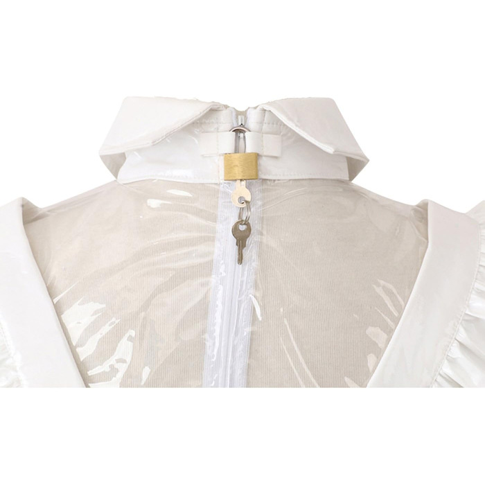 Прозоре плаття-сіточка з PVC для дорослих, костюм, 3XL