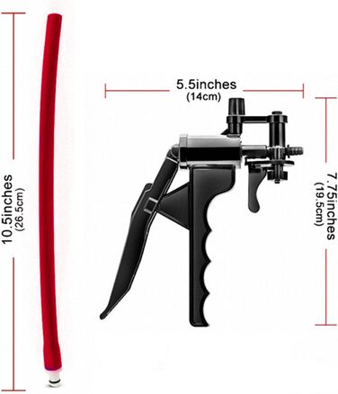 Вакуумний насос для стимуляції клітора та вагіни - набір для дорослих