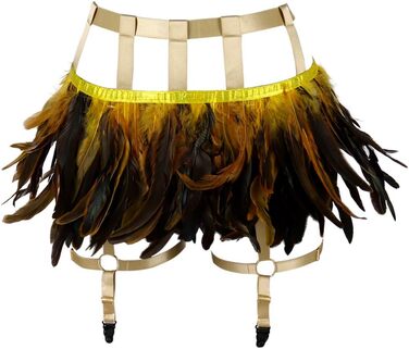 Жіночі мереживні накладки на стегна, ремінці для ніг, пояс для шкарпеток, готичний стиль, регульовані, для клубу, вечірки, танців, фестивалів (білий, світло-жовтий)