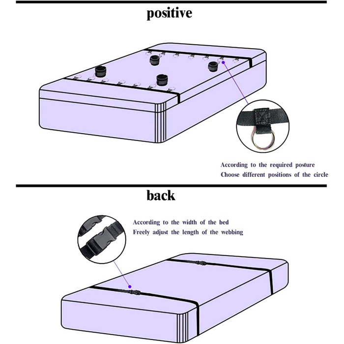 Набір для бондеражу SM 28 шт: феттери, наручники, фіксатори ніг, маска для очей, анальний плаг, кільце для статевого члена, соски, кліпси для сосків, кубик, анальна та вагінальна душі