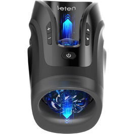 Електричний мастурбатор для чоловіків Leten Cannon King Mini - Blowjob машина з 10 режимами, голосовою стимуляцією та функцією всмоктування