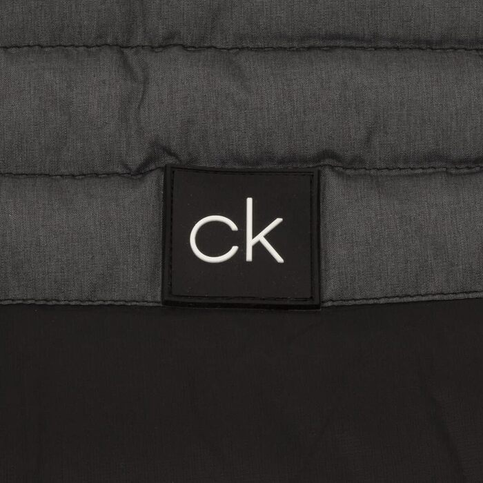 Чоловічий утеплений жилет для гольфу Calvin Klein Voltron, водовідштовхувальний, чорний, розмір S