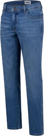 Чоловічі джинси Wrangler Texas Regular Fit Stretch — класичні прямі штани з деніму, колір Sweet Talker (42W / 32L)