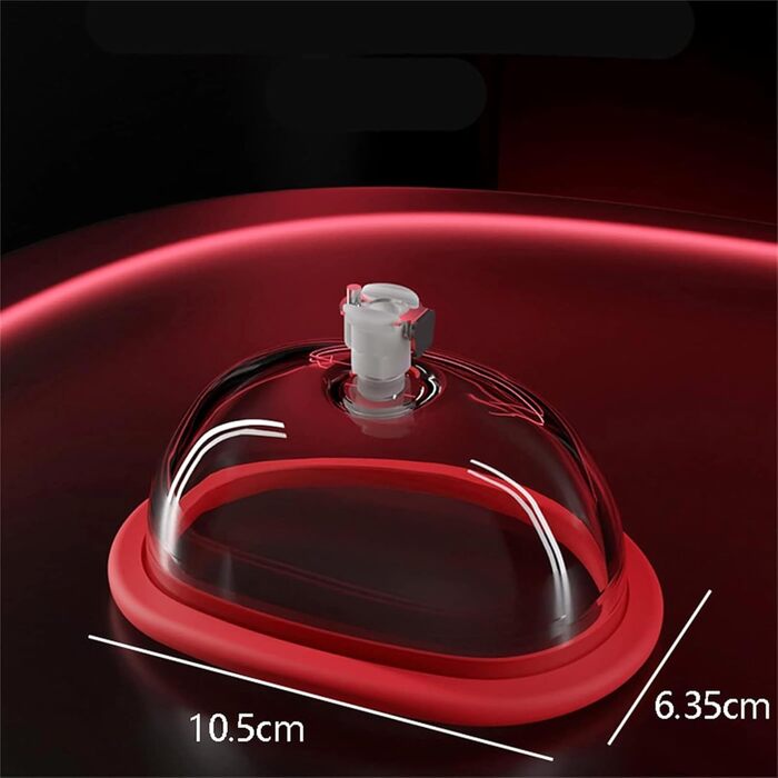 Електричний масажер для клітора з вакуумною помпою, LZMYZ - стимулятор для жінок та пар