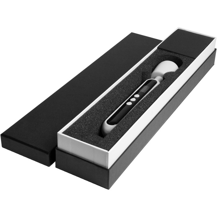 Вібратор 'THE ROCK XL' 23,5 см з дисплеєм - Масажер для жінок з преміум-силікону. Іграшки для дорослих, секс-іграшки для пар, дildo, Magic Wand білий