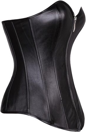 Корсет жіночий Beauty-You, готичний стиль, корсет-бра з шнурівкою, жакет з різьбленням, чорний, 5XL