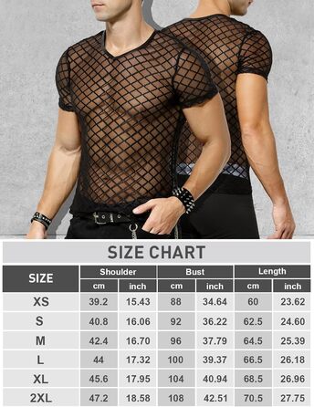 Футболка з короткими рукавами Casey Kevin Herren, сітка, мережа, чорний XL