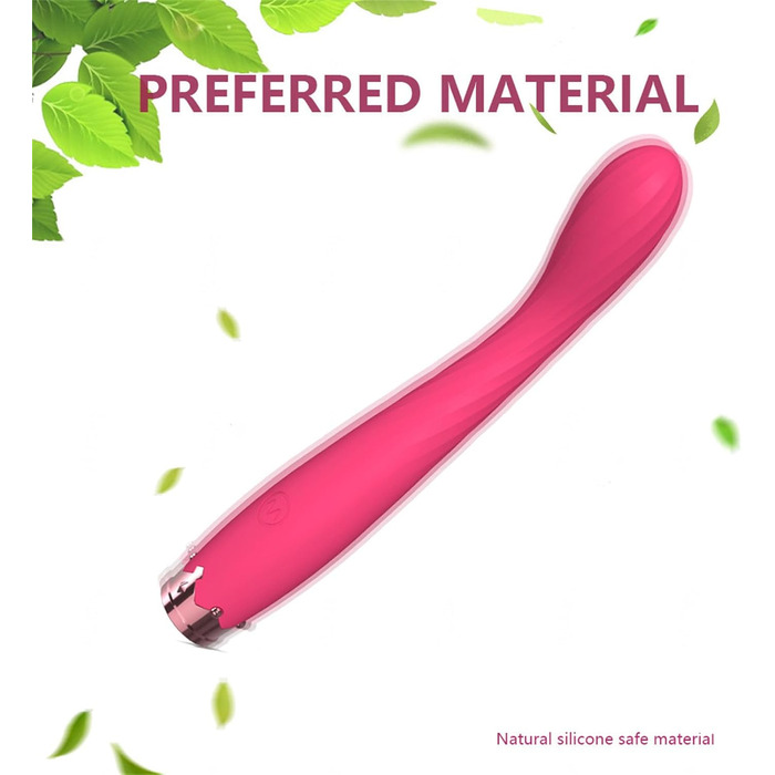 Вібратор G-Punkt, силіконовий вібратор для жінок, стимулятор клітора з 10 режимами вібрації, секс-іграшка, дildo, масажний стрижень для жінок та пар, чорний