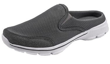 Кломпи Sisttke для жінок та чоловіків, літні домашні капці-сабо Slip-On, сірі (розмір 45 EU)