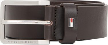 Чоловічий шкіряний ремінь Tommy Hilfiger Olivier 3.5 Ext AM0AM13755, коричневий (Testa Di Moro)