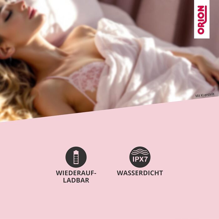 ORION Slip-Vibrator: Інтенсивний вібратор для жінок з G-точкою та кліторальним стимулятором, 10 режимів, пульт дистанційного керування, фіолетовий
