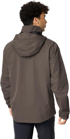 Чоловіча вітро- та водонепроникна куртка VAUDE Escape Light Jacket, дихаюча легка куртка для дощу (XXL, deer brown)