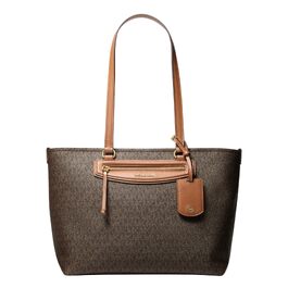 Жіноча сумка-кросбоді Michael Kors Jet Set 32S4GJSC7B, коричнева (Brn/Acorn), 25x17x6 см