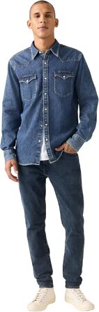 Чоловічі джинси Levi's 512 Tapered Fit, низька посадка, Blue Aria (29W / 32L)