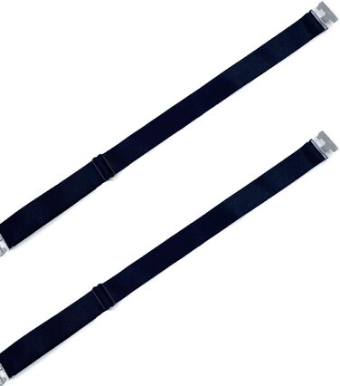 Шкарпетки для ніг, обтисливі, великі розміри, регульовані, еластичні, 2 шт., чорні