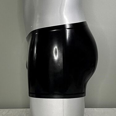 Шорти-боксери чоловічі з латексу Kangxinsheng, натуральний гумовий латекс, XL, для косплею та вечірок