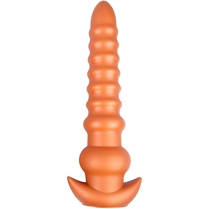 Анальні кульки Super Lange, анальний плагін з рідкого силікону, аналдільдо з витонченою основою, секс-іграшка для початківців та досвідчених користувачів Roluck