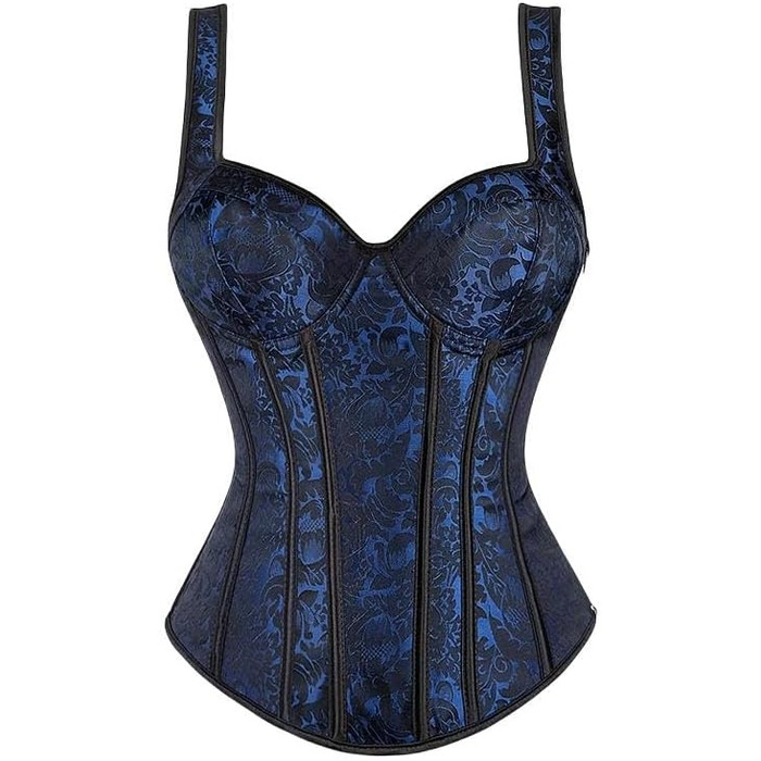 Корсет жіночий YLCYDLYU чорний, великі розміри, корсет з шнурівкою, годе, жакард, топ XL