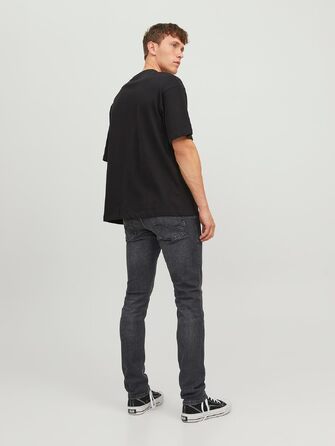 Чоловічі джинси Jack & Jones Slim Fit JJIGLENN JJORIGINAL чорного кольору, розмір 34W/34L