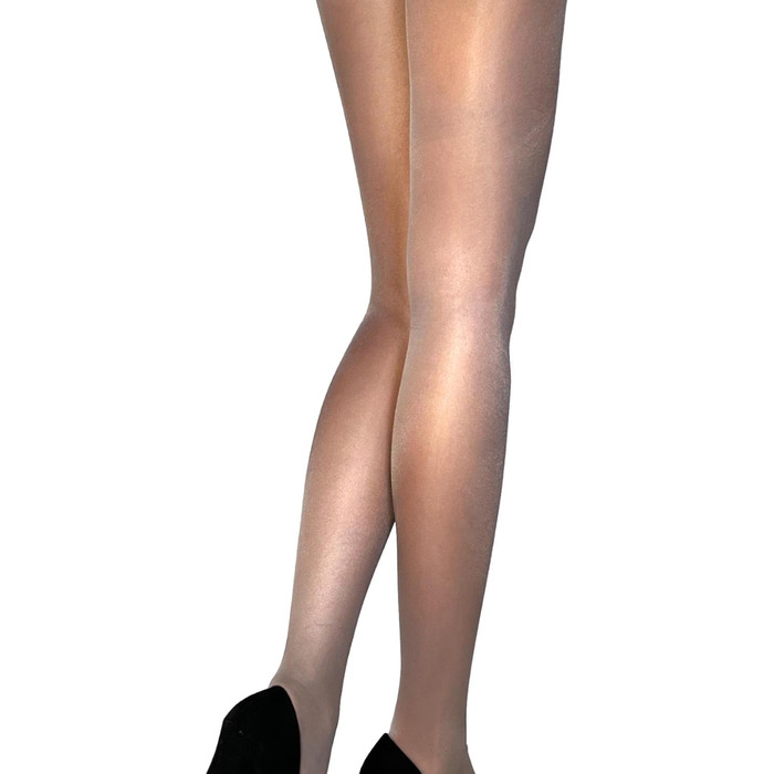 Штрипки жіночі Mia Marutti Sivia, 20 den, блискучі сірі (M)