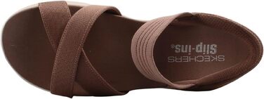 Жіночі сандалі Skechers Ultra Flex 3.0 Never Netter Hands Free Slip-ins, бежевий колір, розмір 41 EU