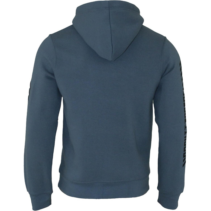 Чоловічий худі ROCK-IT Apparel Urban Streetstyle з капюшоном та флісовим начосом, камуфляж Dark Camo (Coronet Blau), розмір 3XL