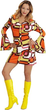 Сукня 70-х від Widmann Milano: вечірня мода, з рукавами-ліхтариками, для карнавалу, фестивалю, тематичної вечірки