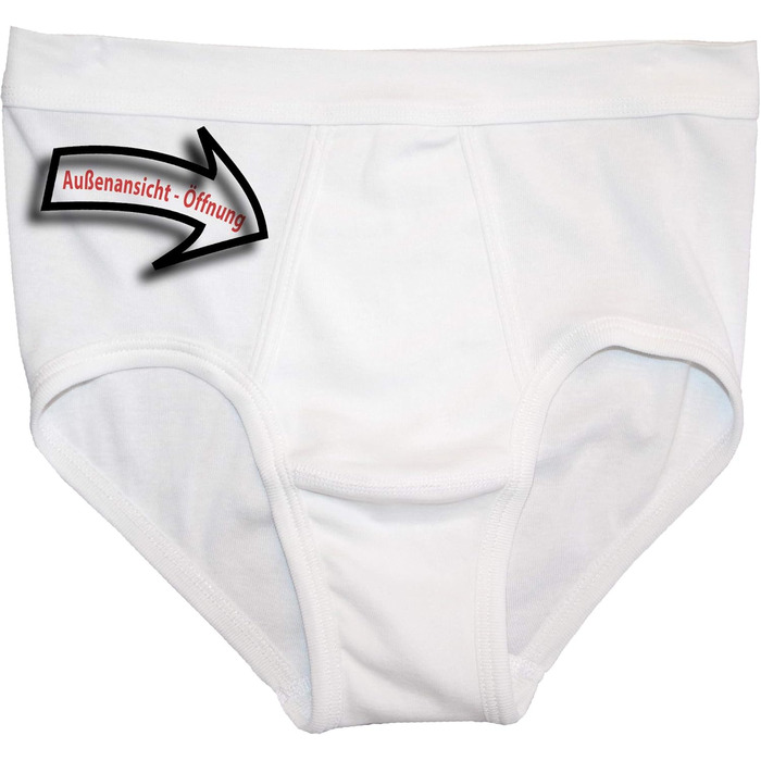 HERMKO 3240 чоловічі труси (4 шт. в упаковці) з вирізом та м'яким поясом, бавовна Bio, XL, морський колір