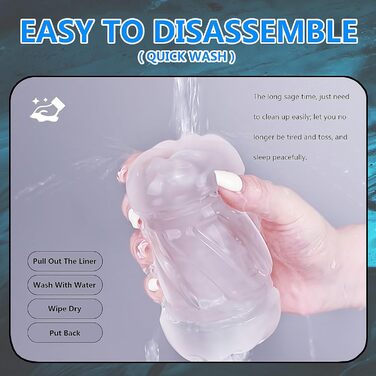 Електричний мастурбатор для чоловіків, бездротовий, 3 швидкості, 10 частот, аудіо-інтеракція