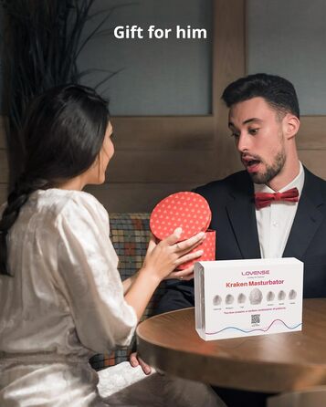 LOVENSE Kraken - чоловічий мастурбатор, яйцеподібний, 6 шт.