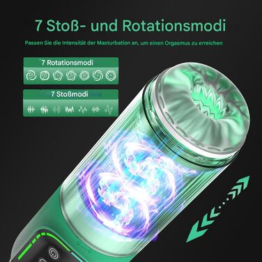 Електричний мастурбатор для чоловіків: чаша з функцією Blowjob, Strapon, насос, вібрація, телескопічна ручка, набір секс-іграшок