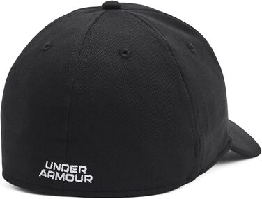 Дитяча кепка Under Armour Blitzing ADJ (розмір M-L), чорно-біла