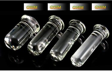 Скляний анальний дildo SAUVASFZ з сукупником, 4-6 см, для масажу простати та анального секса