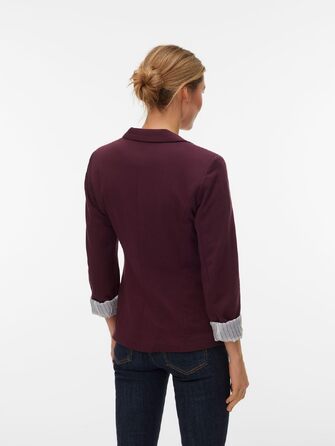 Жіночий піджак Vero Moda VMHARUKI бордового кольору (Winetasting), розмір 38