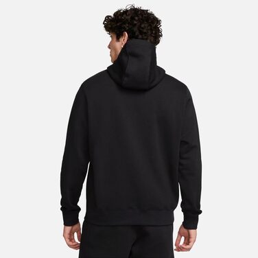 Чоловіча толстовка з капюшоном Nike Park 20 Fleece Hoodie, чорна/біла, розмір L