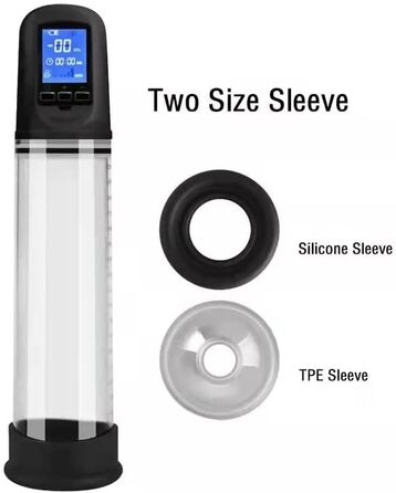 Електрична вакуумна помпа для збільшення пеніса RIVILA - 4 рівні, для чоловіків