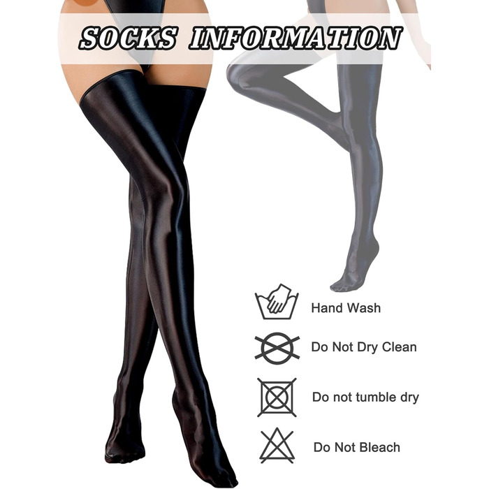 Чорні мереживні шкарпетки до коліна без шва для жінок Happy Cherry, антиковзаючі, еластичні