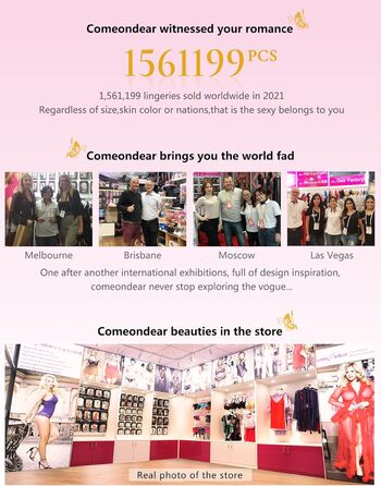 Комплект спідньої білизни Comeondear з ремінцями: 4 кліпси, великі розміри XL-XXL. Прозорий мереживний стрінг, широкі лямки, стріп-гуртel.