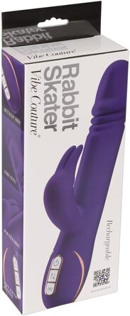 Vibe Couture Ролики для катання на роликах Кролик, лілові, 1 шт.