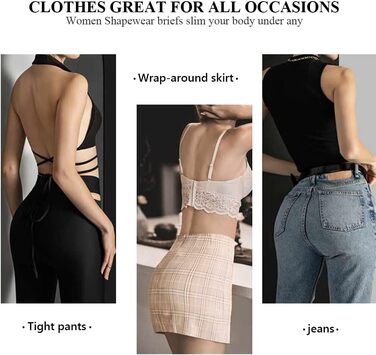 Шикарні жіночі труси-сліпи з високою талією, корсетний ефект, 3 шт. у наборі, BLKDOTS